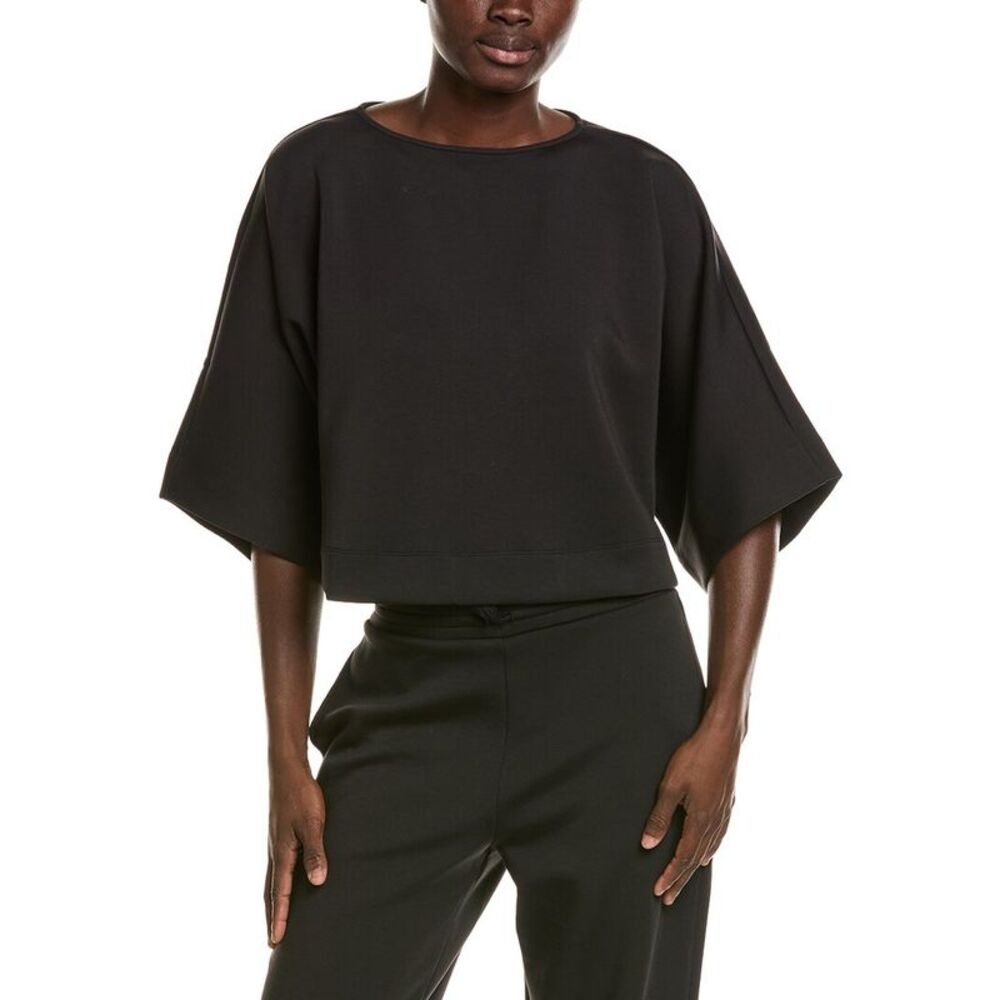 Natori Womens  Everywear Kimono Top, Black